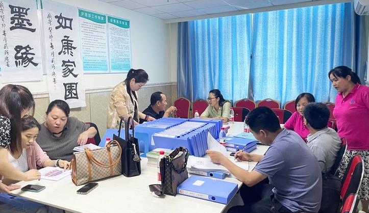新泰残联前往岱岳博爱康复中心督导儿康中期康复救助工作