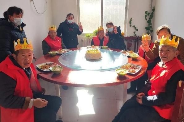 岱岳区崅峪养老中心贺诞辰，齐鲁大地迎新春！