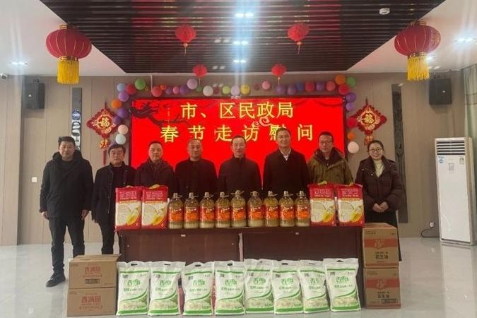 泰安市民政局到夏张圣康养老中心开展走访慰问活动
